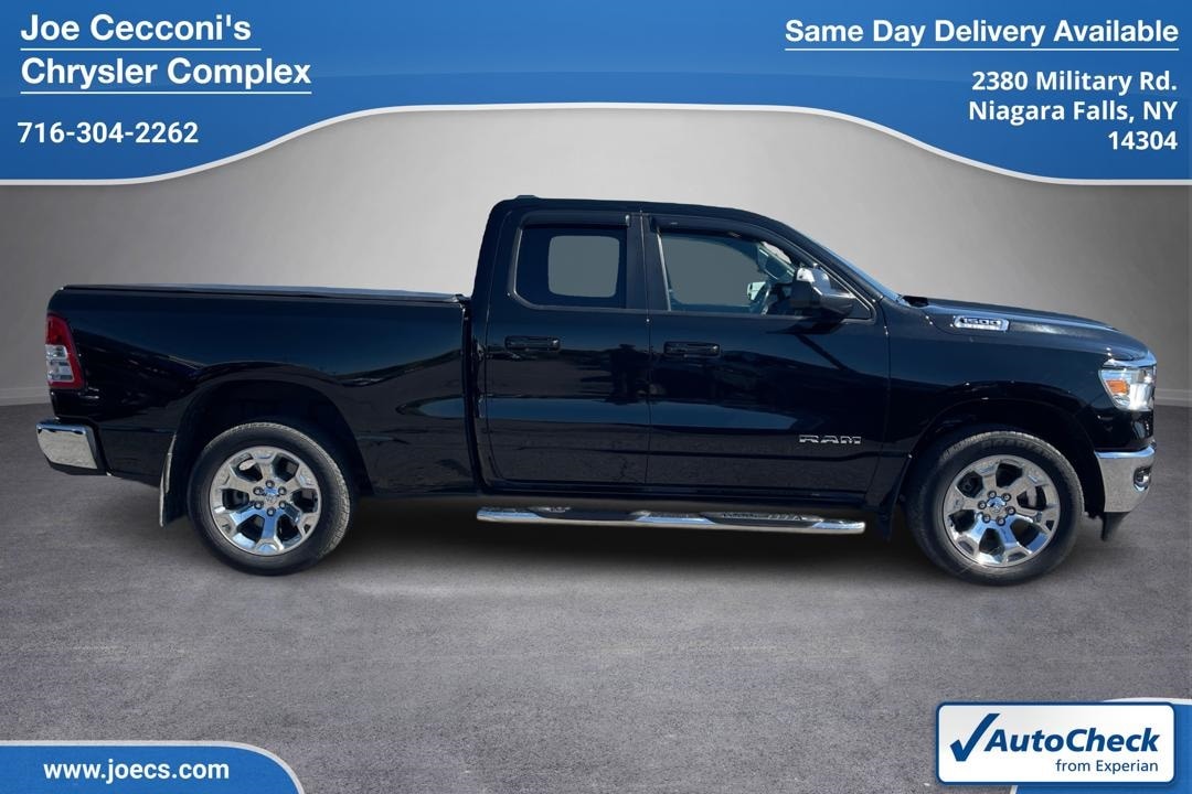 Used 2021 RAM Ram 1500 Pickup Big Horn/Lone Star with VIN 1C6SRFBT4MN831915 for sale in Niagara Falls, NY