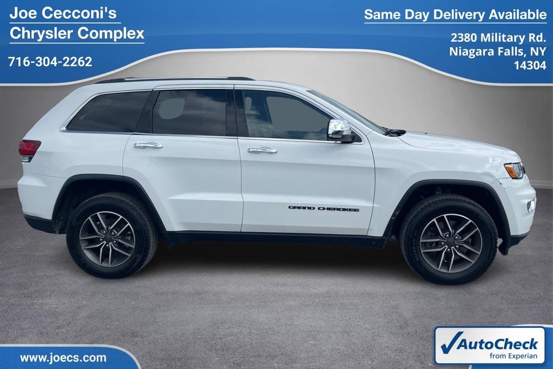 Used 2021 Jeep Grand Cherokee Limited with VIN 1C4RJFBG7MC787566 for sale in Niagara Falls, NY