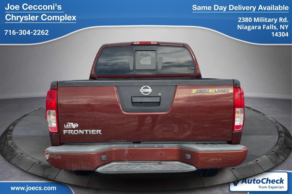 Used 2016 Nissan Frontier Desert Runner Truck