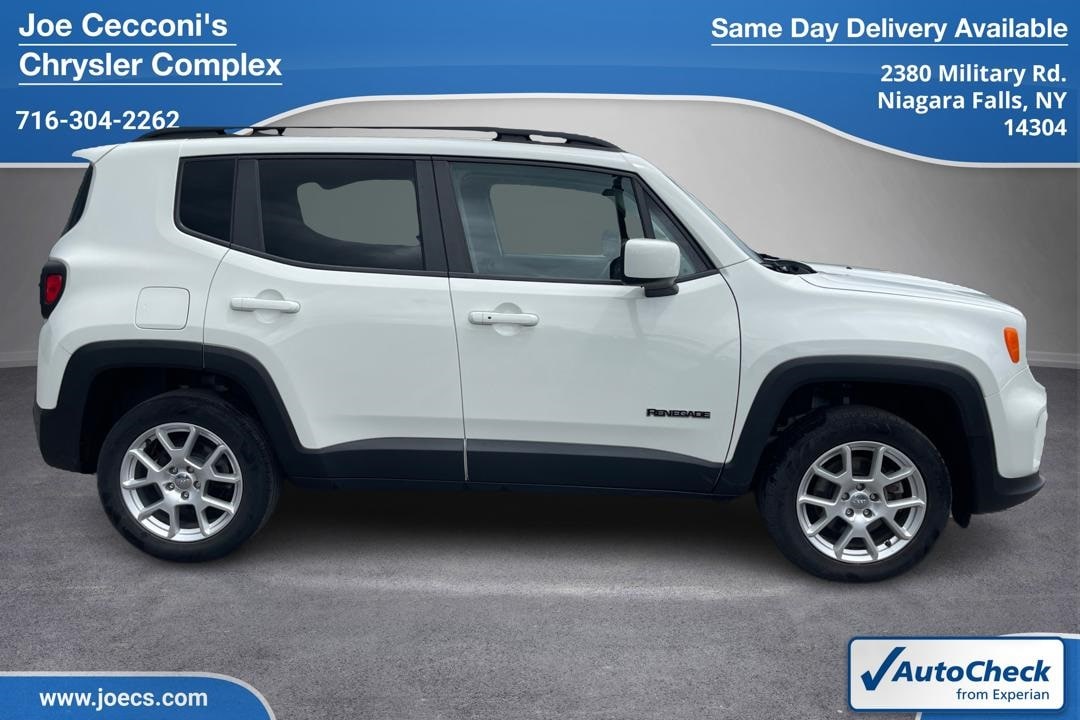 Used 2021 Jeep Renegade Latitude with VIN ZACNJDBB5MPM45629 for sale in Niagara Falls, NY