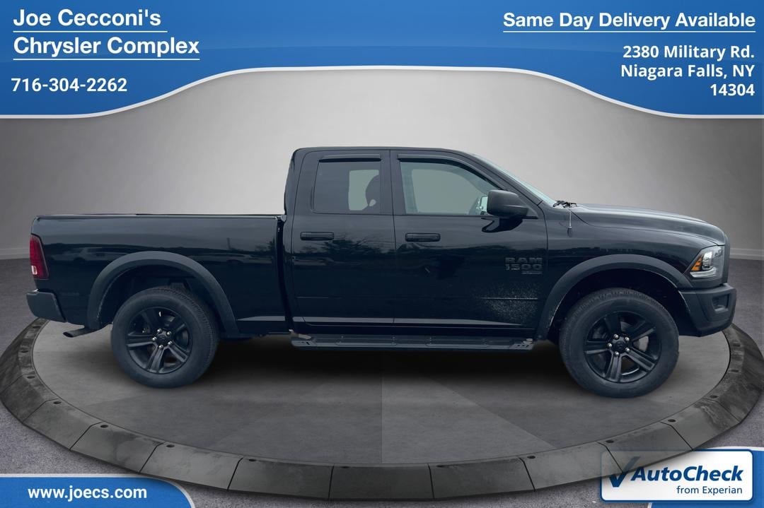 Used 2021 RAM Ram 1500 Classic Warlock with VIN 1C6RR7GG9MS562229 for sale in Niagara Falls, NY