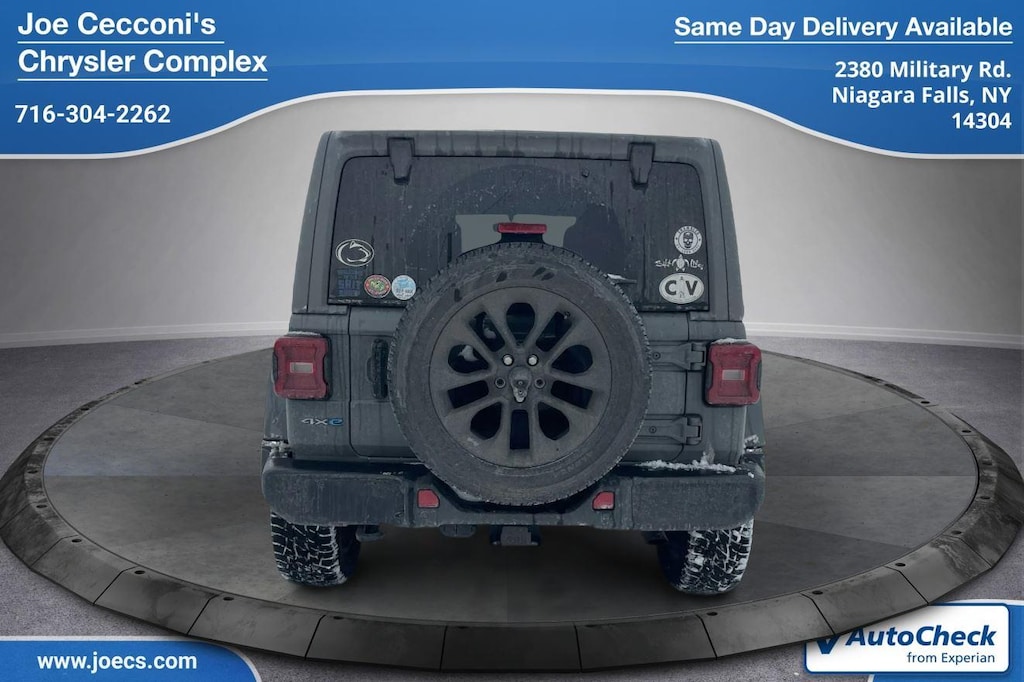 Used 2021 Jeep Wrangler 4xe Unlimited Sahara SUV