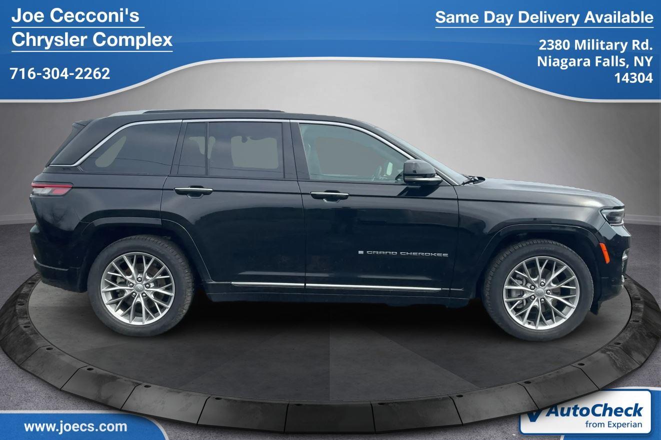 Used 2022 Jeep Grand Cherokee Summit Reserve 4xe with VIN 1C4RJYE62N8716245 for sale in Niagara Falls, NY