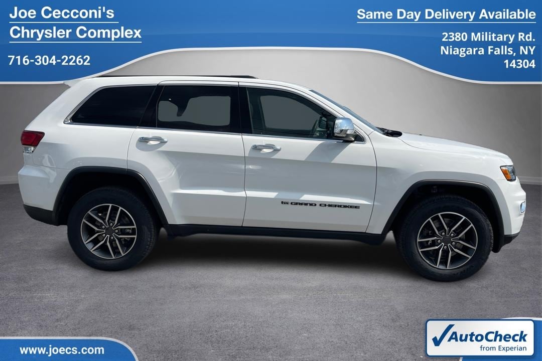 Used 2022 Jeep Grand Cherokee WK Limited with VIN 1C4RJFBG9NC165102 for sale in Niagara Falls, NY