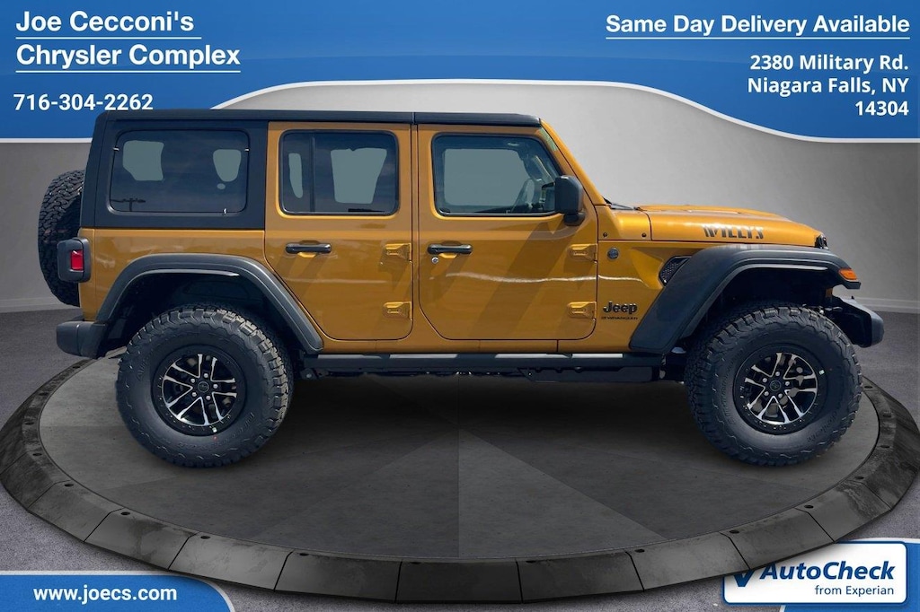 New 2026 Jeep Wrangler 4-DOOR WILLYS Sport Utility