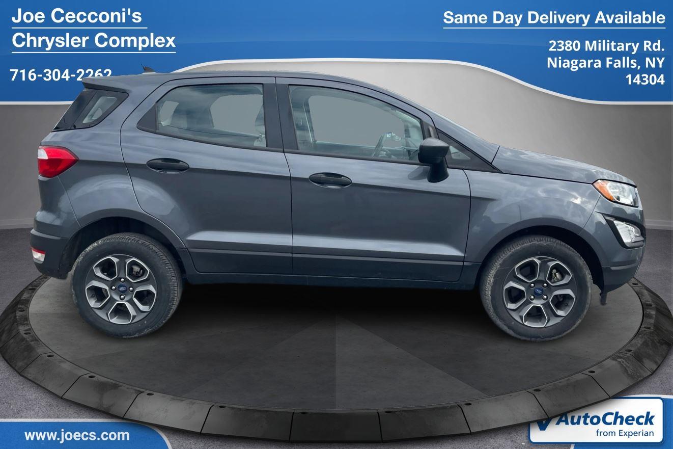 Used 2020 Ford Ecosport S with VIN MAJ6S3FL7LC391423 for sale in Niagara Falls, NY