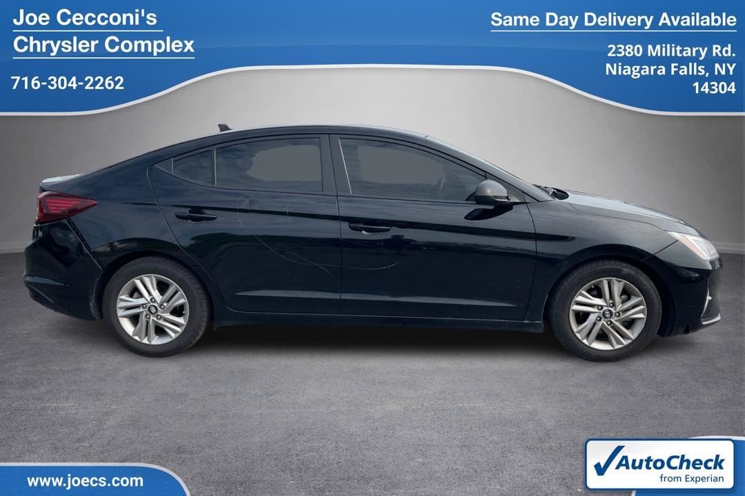 Used 2019 Hyundai Elantra Value Edition with VIN KMHD84LF8KU851519 for sale in Niagara Falls, NY