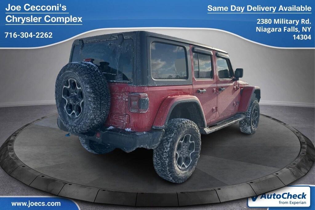 Used 2022 Jeep Wrangler 4xe Unlimited Rubicon SUV