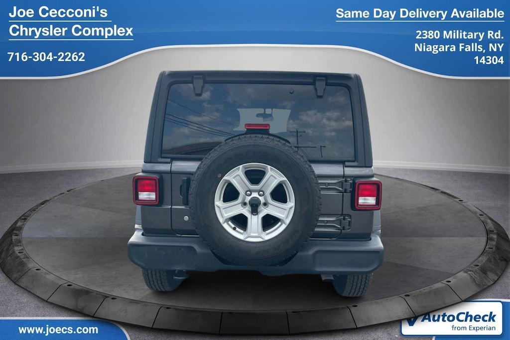Used 2019 Jeep Wrangler Unlimited Sport S SUV