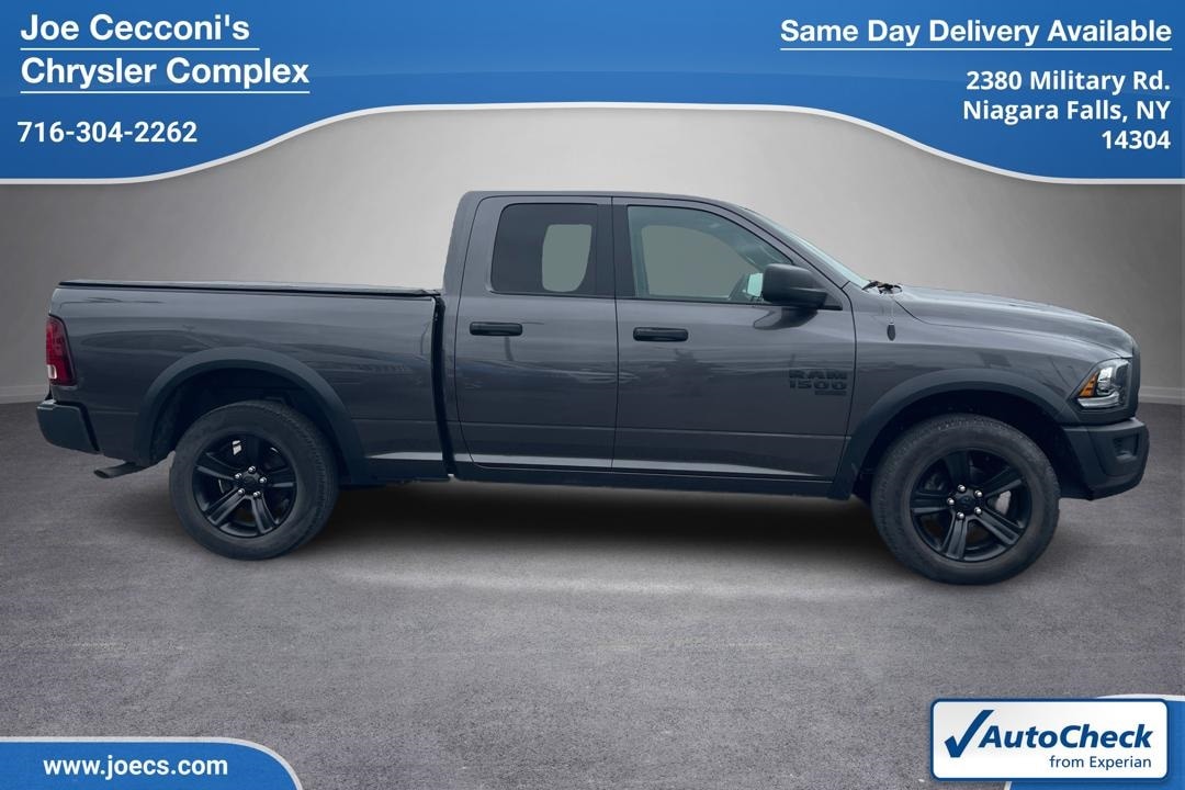 Used 2021 RAM Ram 1500 Classic Warlock with VIN 1C6RR7GG9MS562232 for sale in Niagara Falls, NY