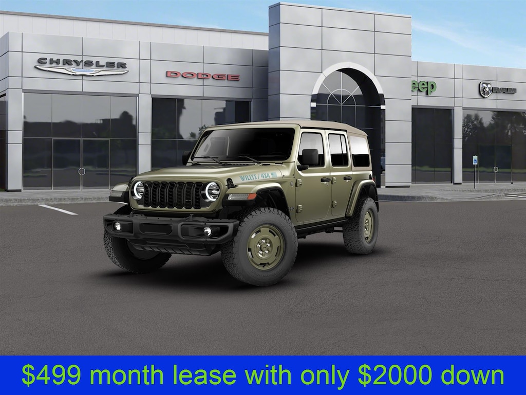 New 2026 Jeep Wrangler Willys 41 Sport Utility