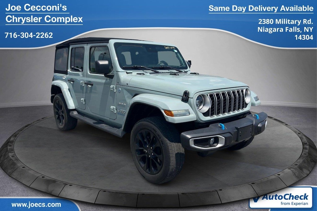 Used 2024 Jeep Wrangler 4xe Sahara SUV