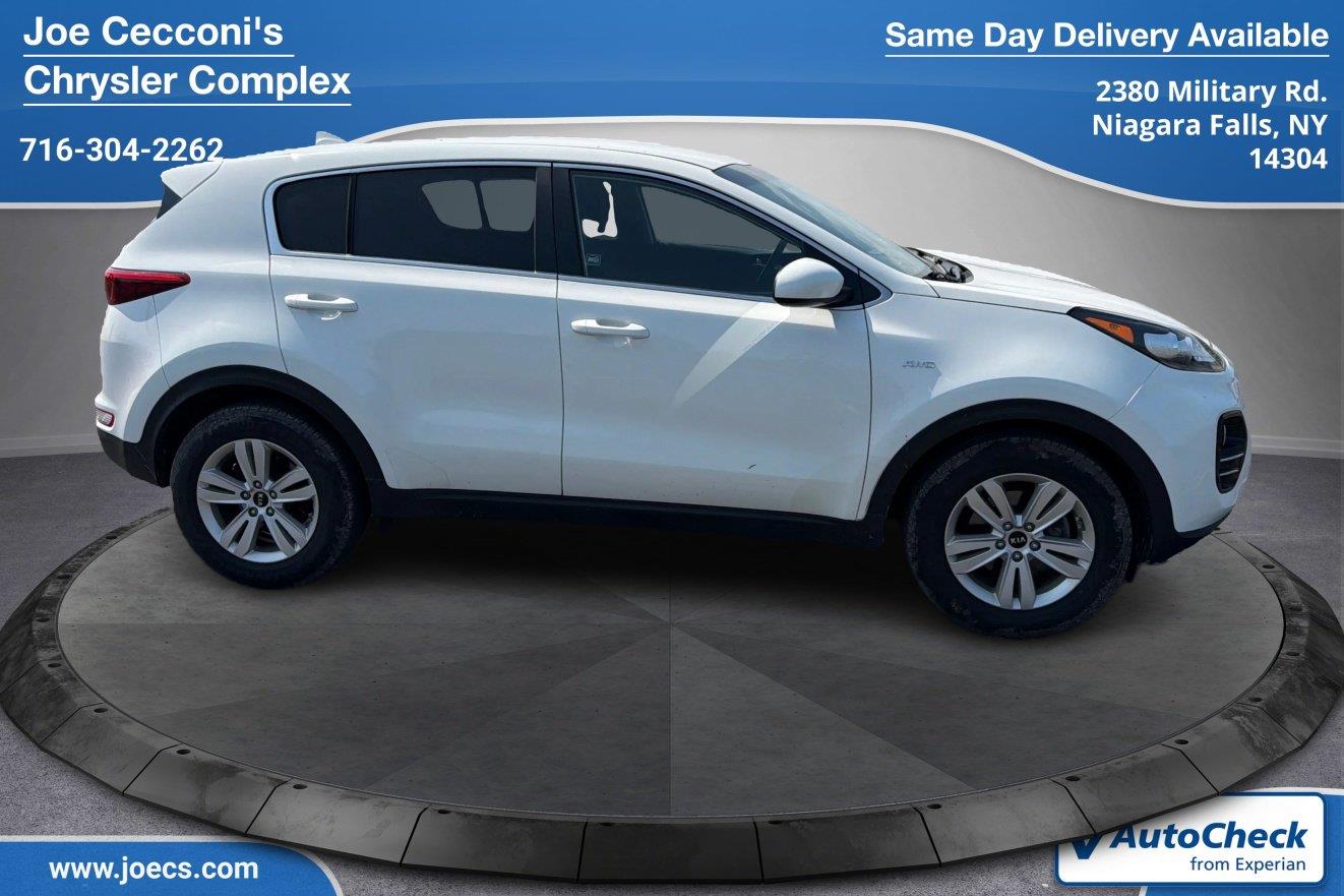Used 2019 Kia Sportage LX with VIN KNDPMCAC0K7515524 for sale in Niagara Falls, NY