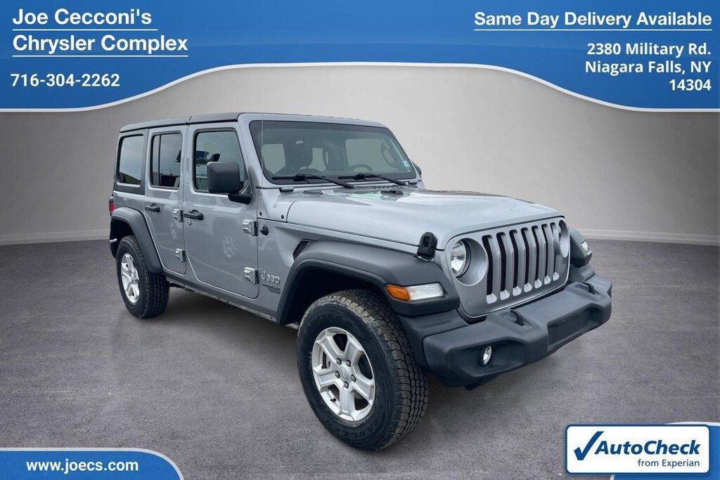 Used 2021 Jeep Wrangler Unlimited Sport S SUV