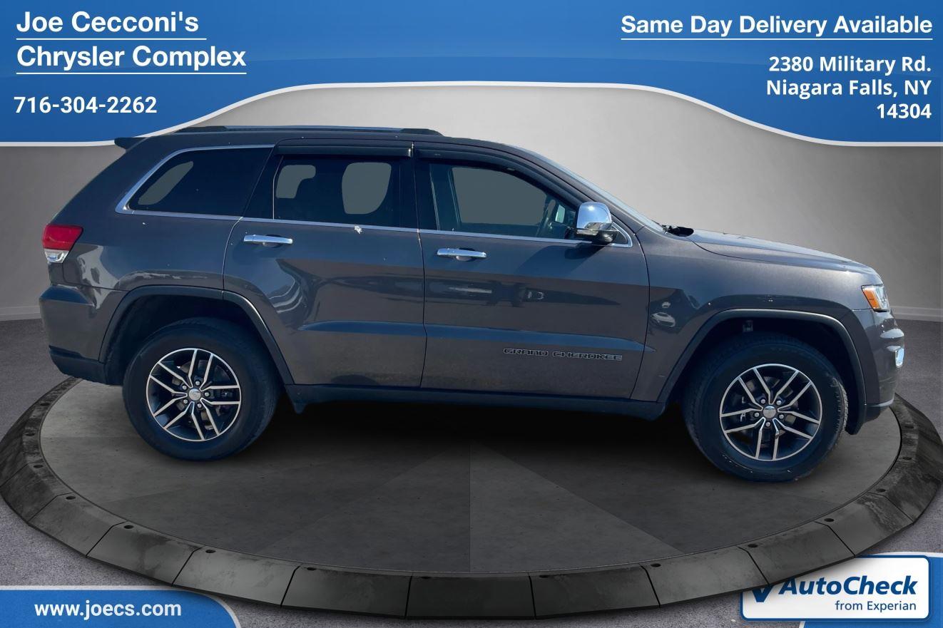 Used 2017 Jeep Grand Cherokee Limited with VIN 1C4RJFBGXHC620348 for sale in Niagara Falls, NY
