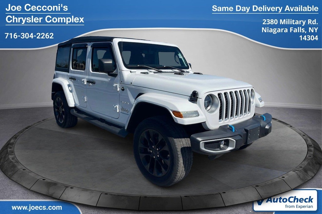 Used 2023 Jeep Wrangler 4xe Sahara SUV