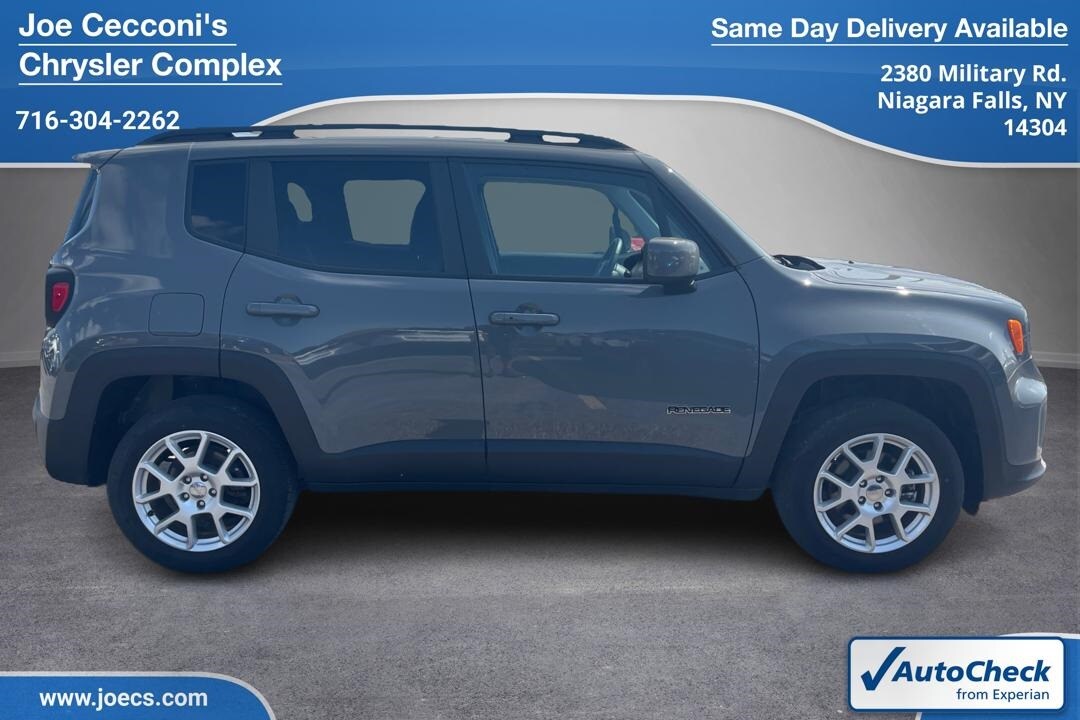 Used 2021 Jeep Renegade Latitude with VIN ZACNJDBBXMPM76469 for sale in Niagara Falls, NY