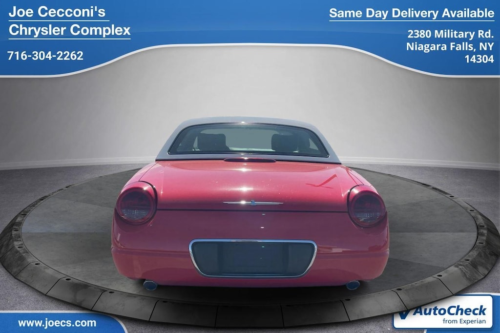 Used 2002 Ford Thunderbird w/Hardtop Premium Convertible