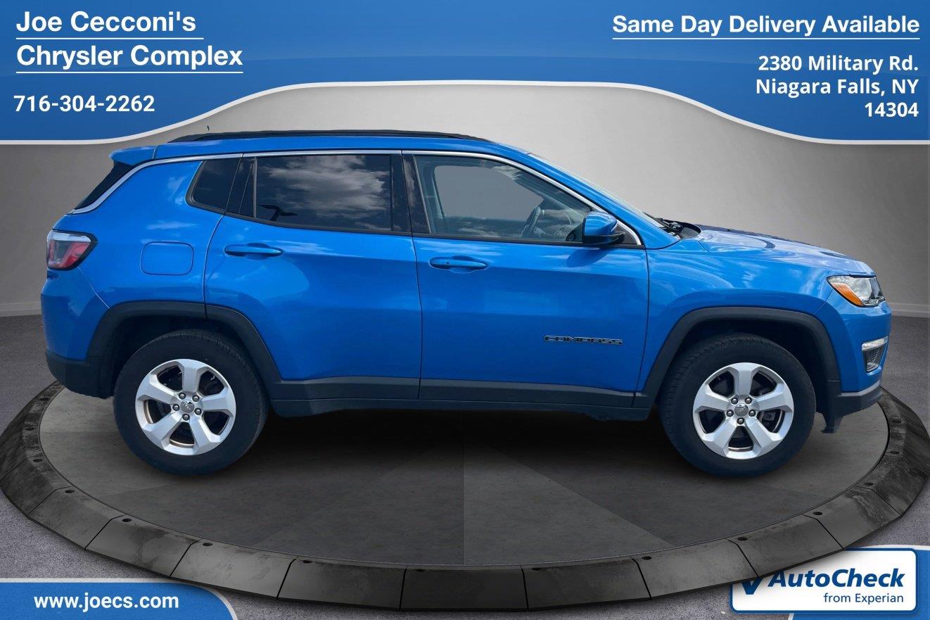 Used 2018 Jeep Compass Latitude with VIN 3C4NJDBB6JT479764 for sale in Niagara Falls, NY