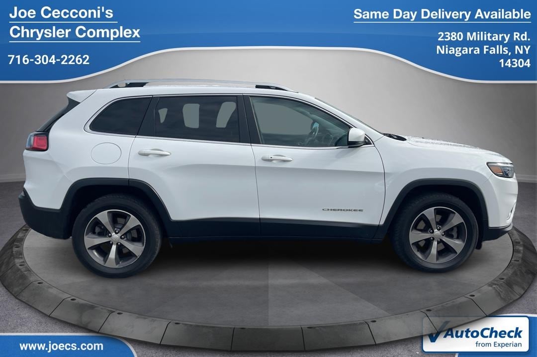 Used 2020 Jeep Cherokee Limited with VIN 1C4PJMDX2LD521163 for sale in Niagara Falls, NY