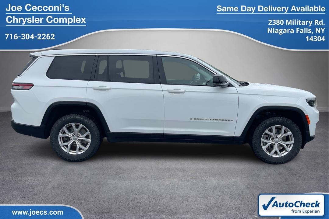 Used 2021 Jeep Grand Cherokee L Limited with VIN 1C4RJKBGXM8130370 for sale in Niagara Falls, NY