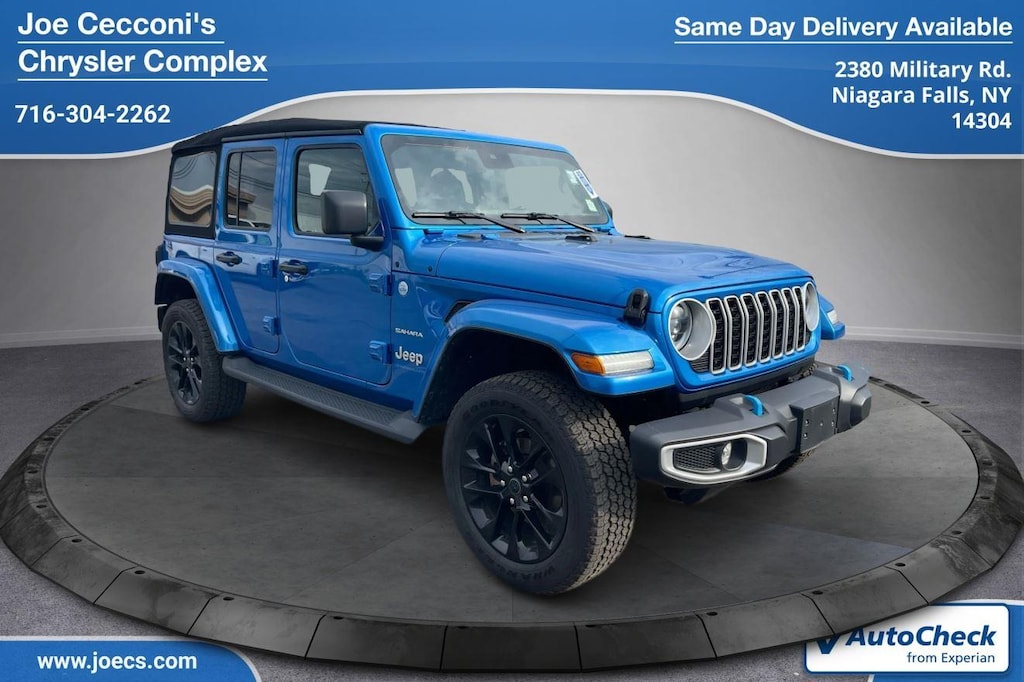 Used 2024 Jeep Wrangler 4xe Sahara SUV