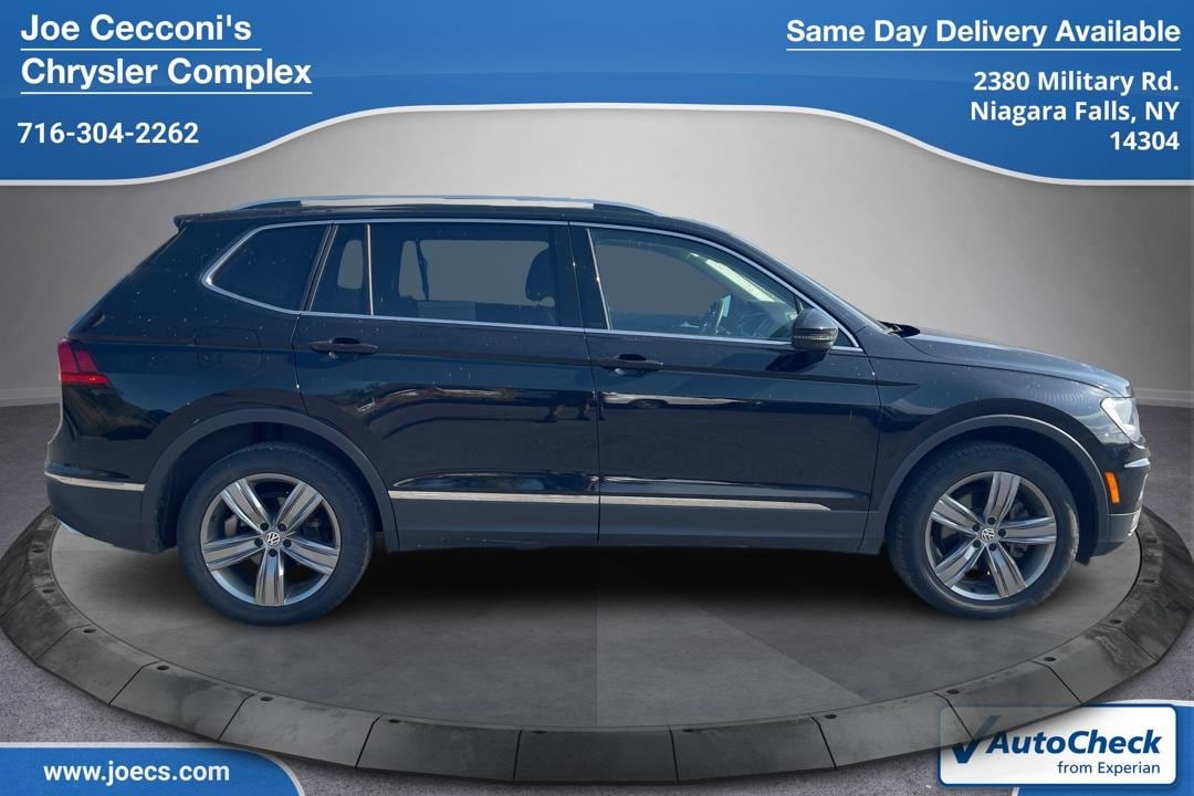 Used 2021 Volkswagen Tiguan SEL with VIN 3VV2B7AX5MM130237 for sale in Niagara Falls, NY