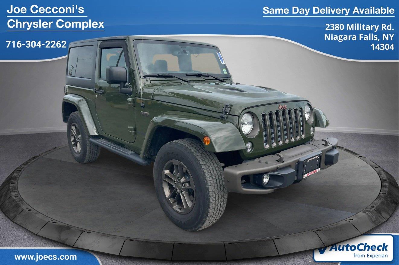 2016 Jeep Wrangler 75th Anniversary Edition