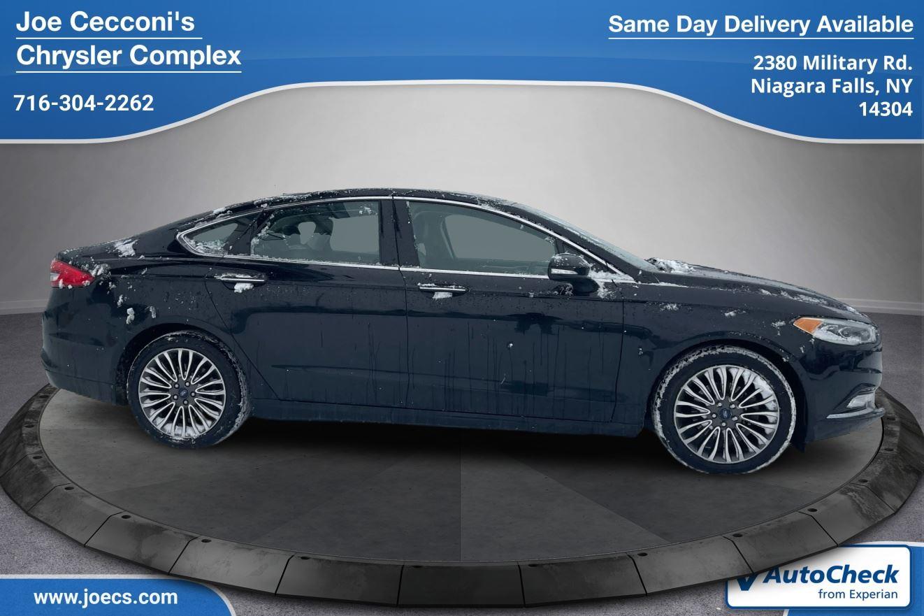 Used 2017 Ford Fusion SE with VIN 3FA6P0HD9HR204911 for sale in Niagara Falls, NY