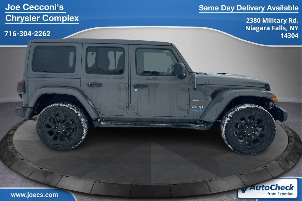 Used 2021 Jeep Wrangler 4xe Unlimited Sahara SUV