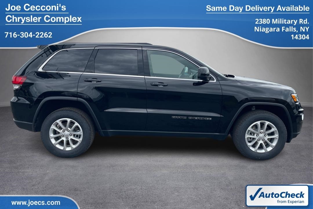 Used 2021 Jeep Grand Cherokee Laredo X with VIN 1C4RJFAG1MC828016 for sale in Niagara Falls, NY