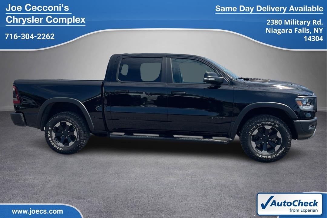 Used 2019 RAM Ram 1500 Pickup Rebel with VIN 1C6SRFLT2KN923987 for sale in Niagara Falls, NY