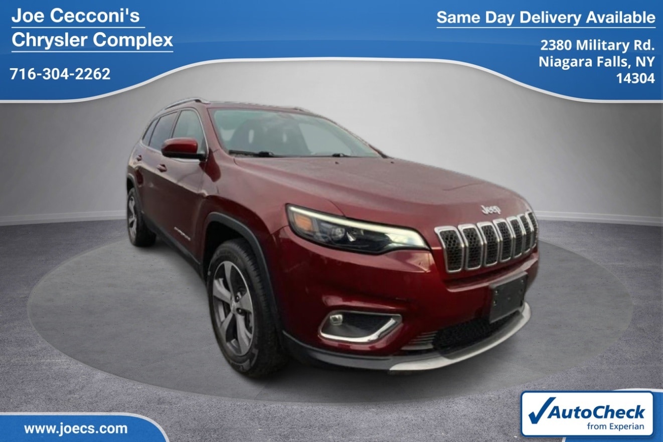 Used 2020 Jeep Cherokee Limited with VIN 1C4PJMDX4LD520502 for sale in Niagara Falls, NY