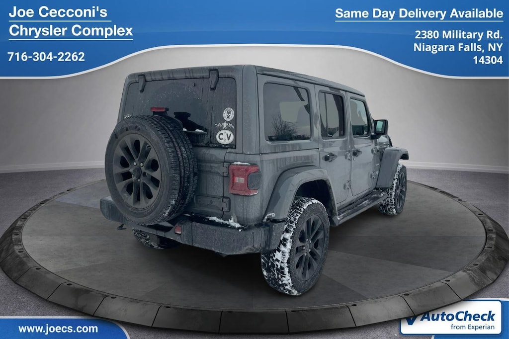 Used 2021 Jeep Wrangler 4xe Unlimited Sahara SUV