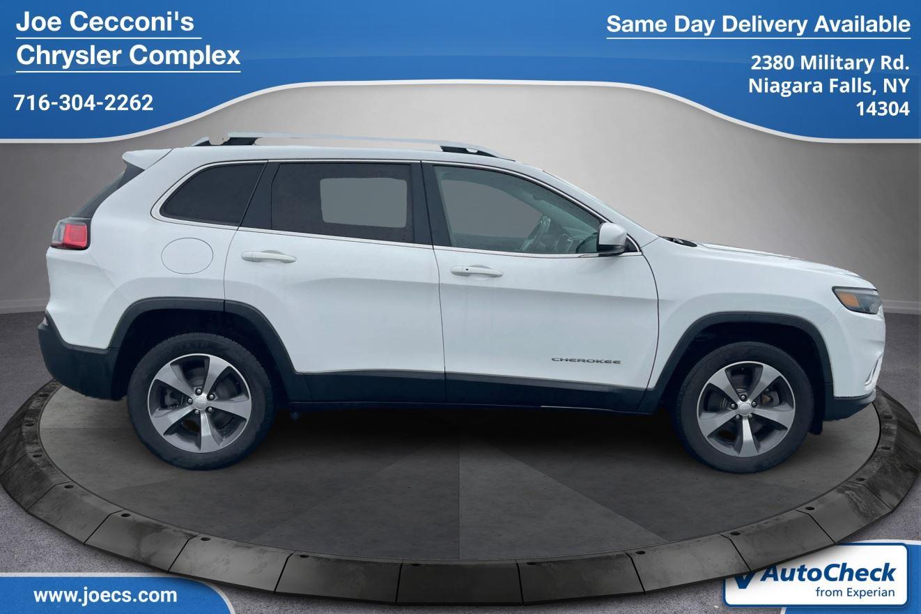 Used 2019 Jeep Cherokee Limited with VIN 1C4PJMDX0KD365509 for sale in Niagara Falls, NY