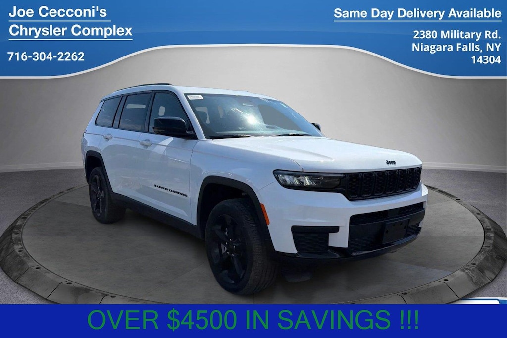 New 2025 Jeep Grand Cherokee L ALTITUDE X 4X4 Sport Utility