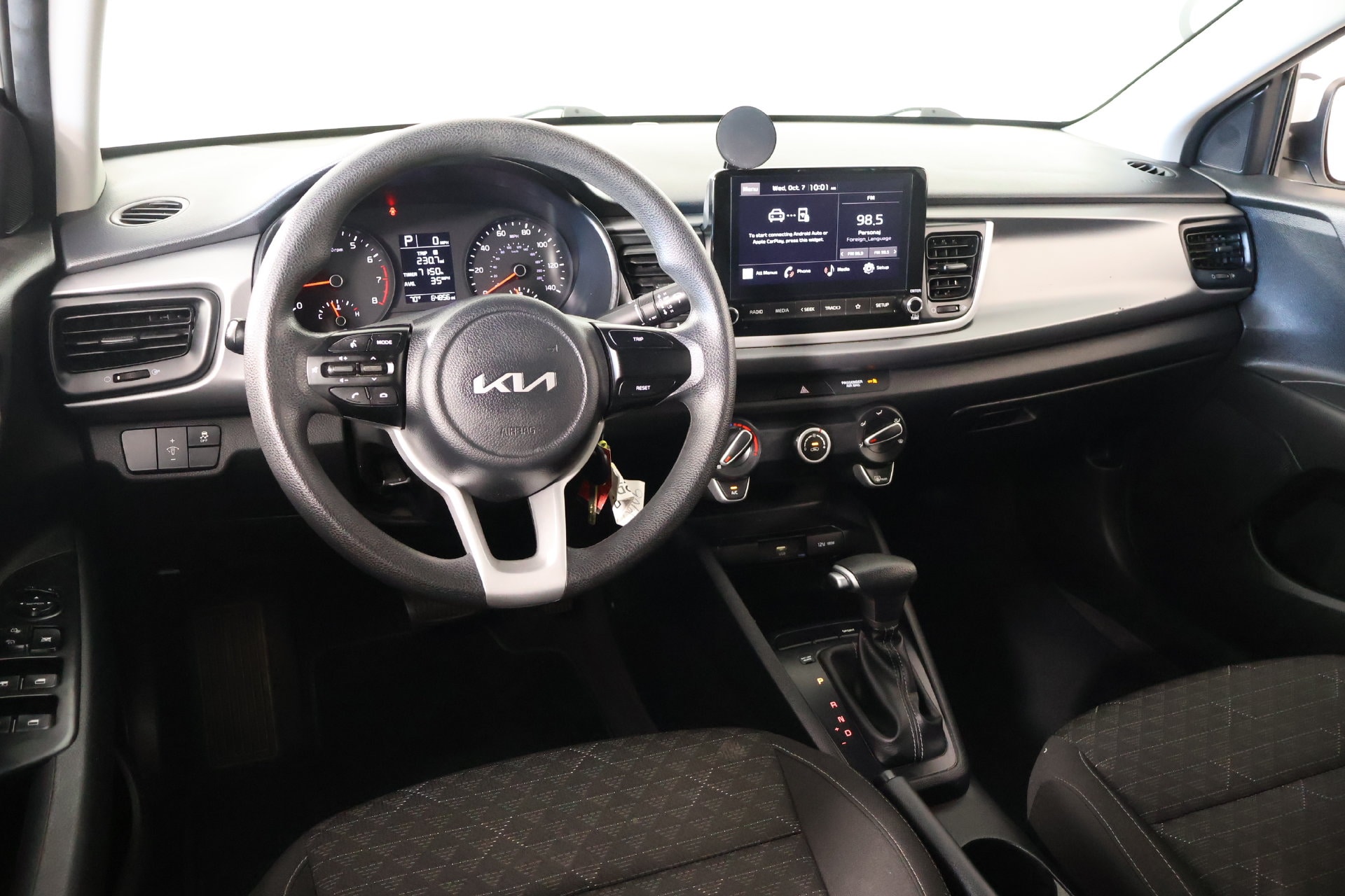 Used 2022 Kia Rio LX with VIN 3KPA24AD9NE480237 for sale in Yukon, OK