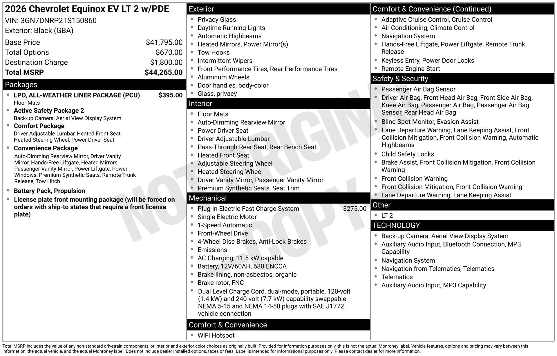 2026 Chevrolet Equinox EV 2LT - Photo 4