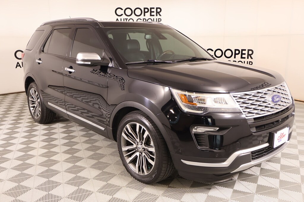 Certified 2018 Ford Explorer Platinum SUV