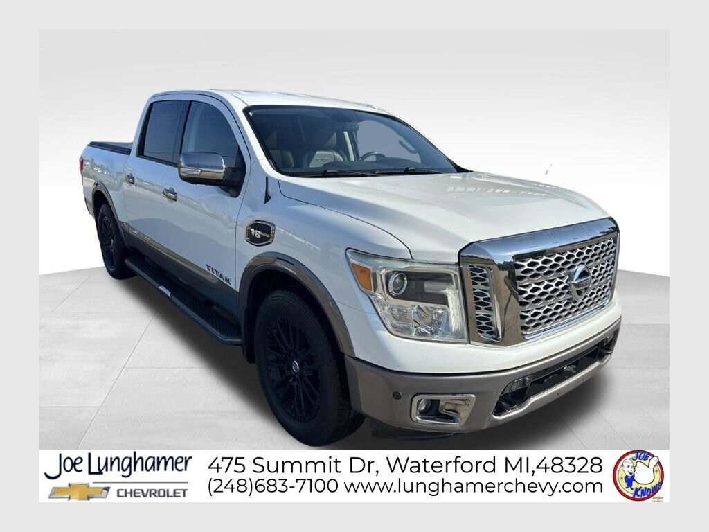 Used 2017 Nissan Titan Platinum Reserve Truck