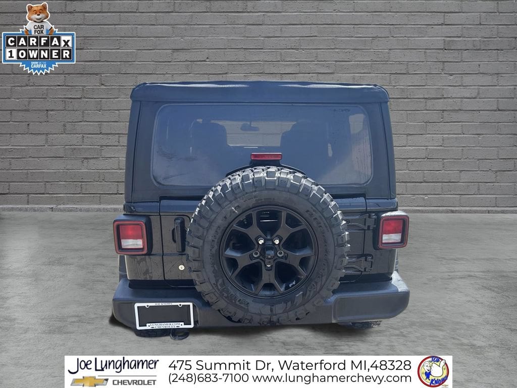 Used 2022 Jeep Wrangler Unlimited Willys Sport 4x4 SUV