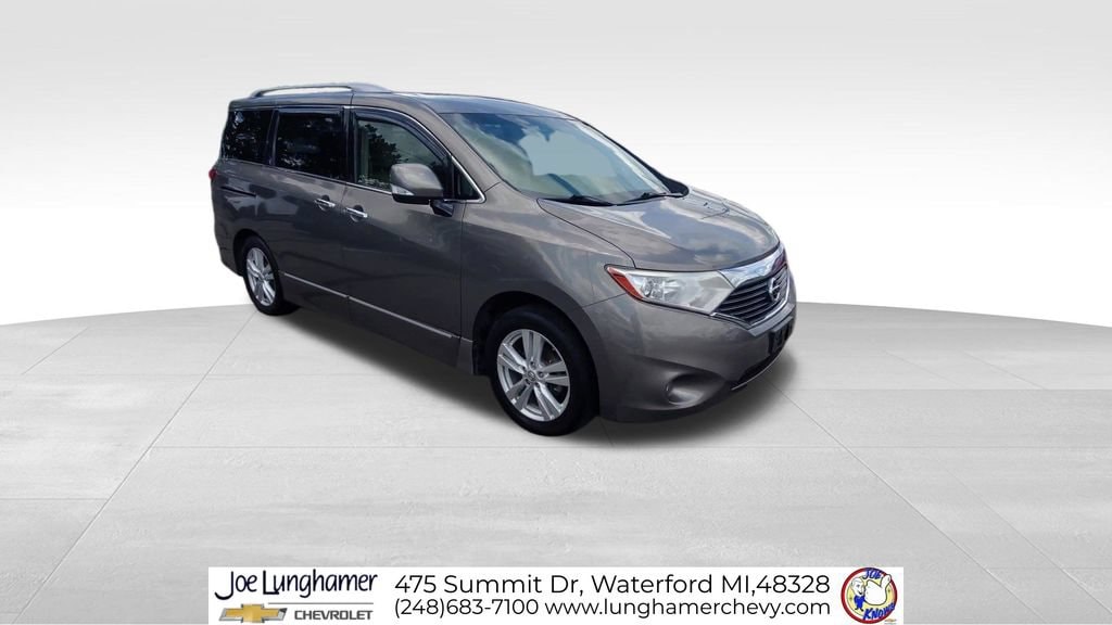 Used 2015 Nissan Quest SL with VIN JN8AE2KP7F9129003 for sale in Waterford Township, MI