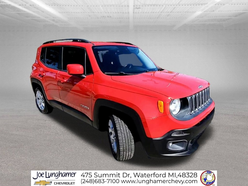 Used 2017 Jeep Renegade Latitude with VIN ZACCJABB1HPG29027 for sale in Waterford, MI