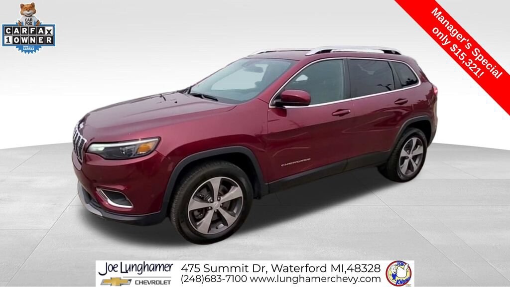 Used 2019 Jeep Cherokee Limited 4x4 SUV