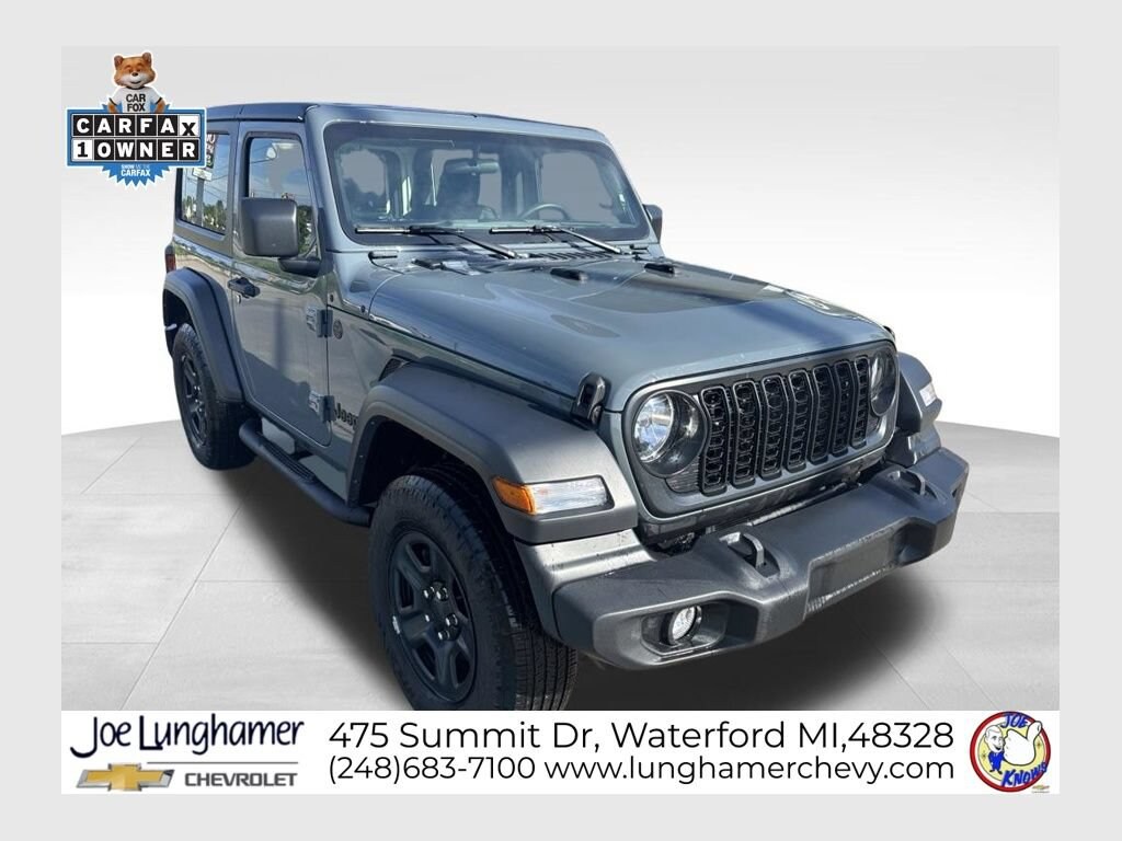 Used 2024 Jeep Wrangler 2-Door Sport 4x4 SUV