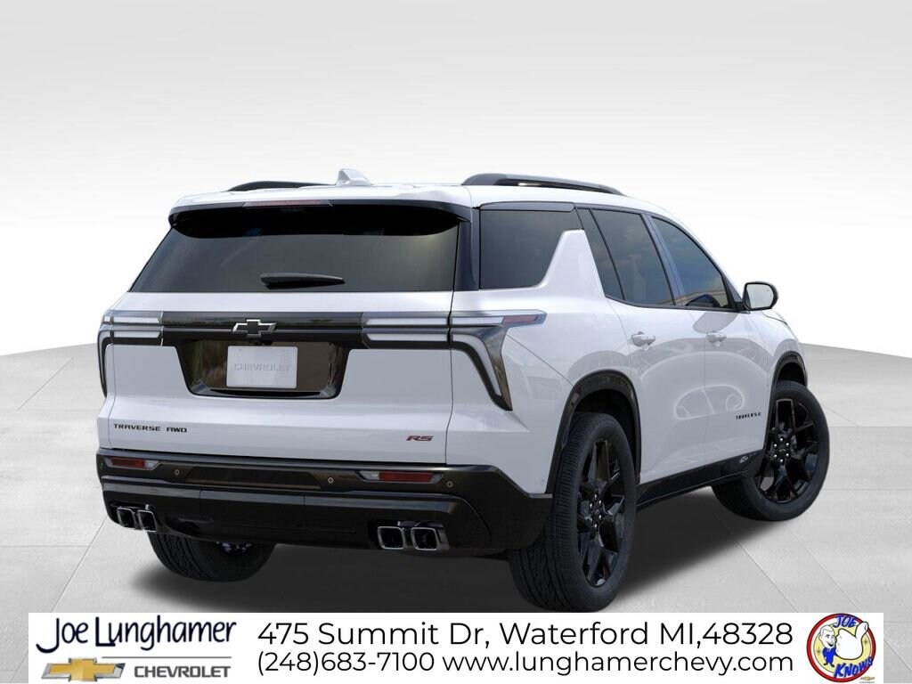 New 2026 Chevrolet Traverse RS SUV