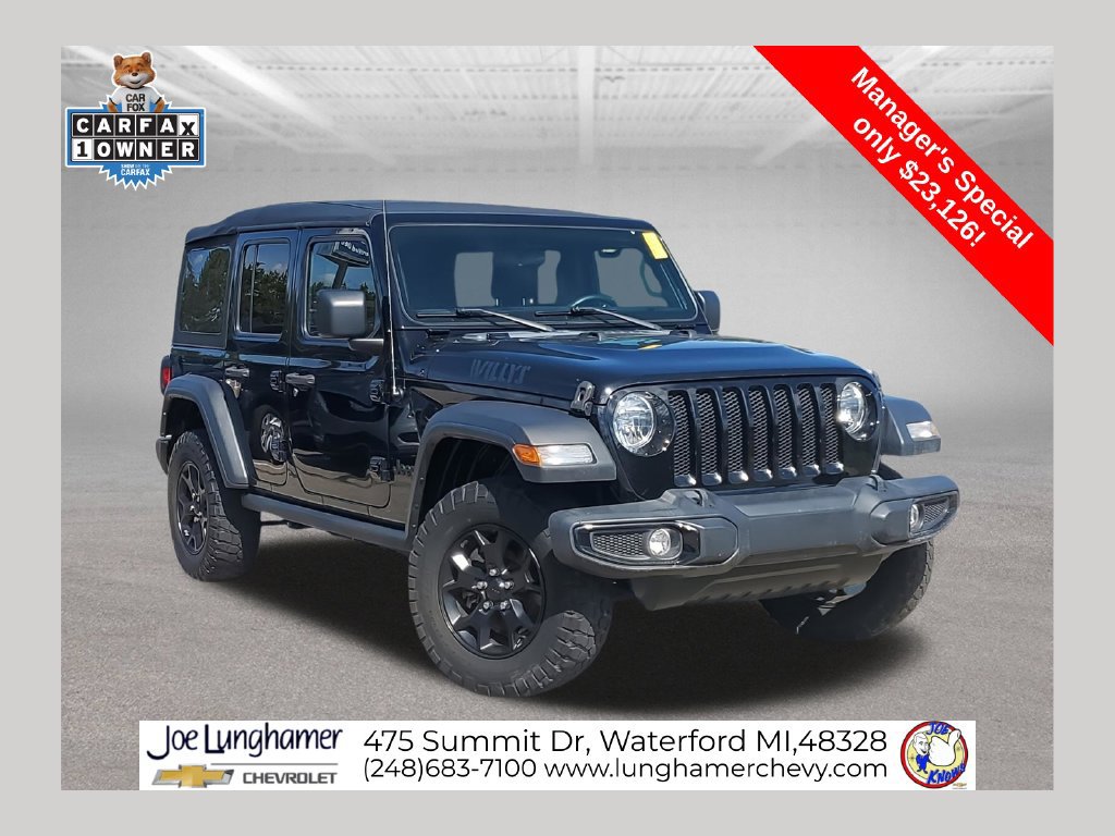 2022 Jeep Wrangler Unlimited Willys Sport
