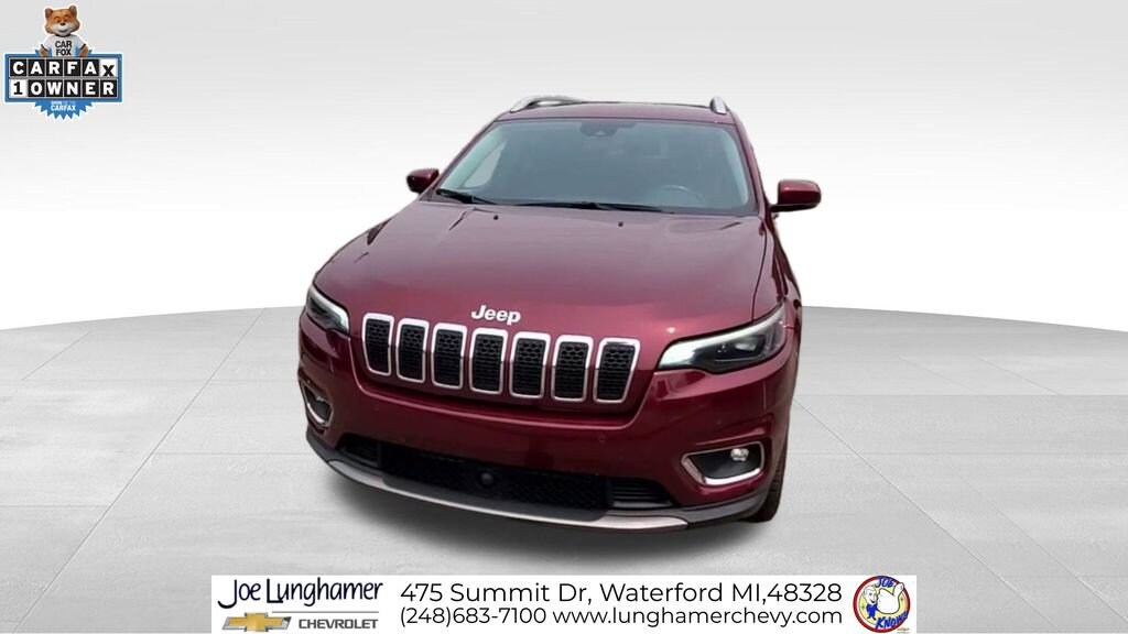 Used 2019 Jeep Cherokee Limited 4x4 SUV