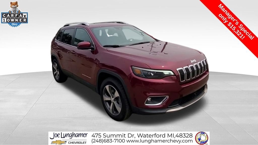 Used 2019 Jeep Cherokee Limited 4x4 SUV