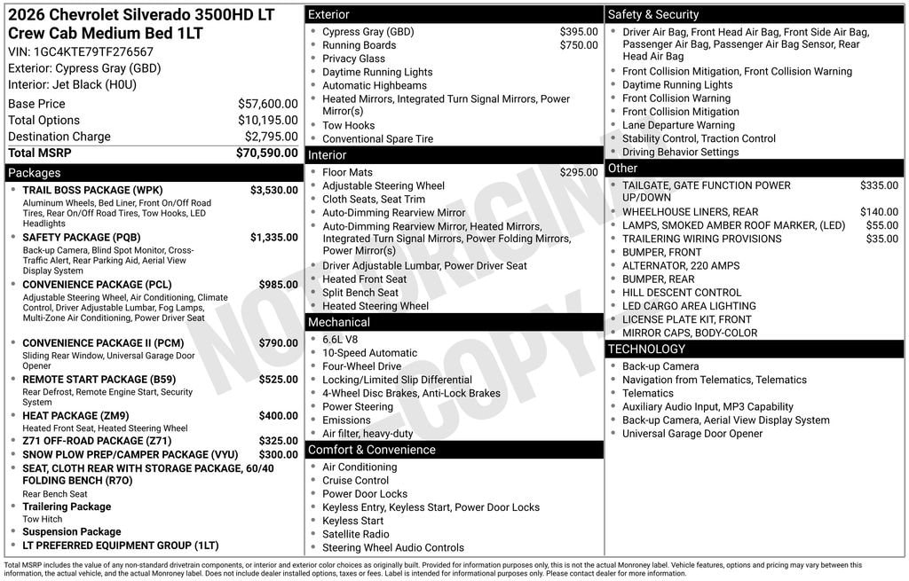 2026 Chevrolet Silverado 3500 HD LT - Photo 11
